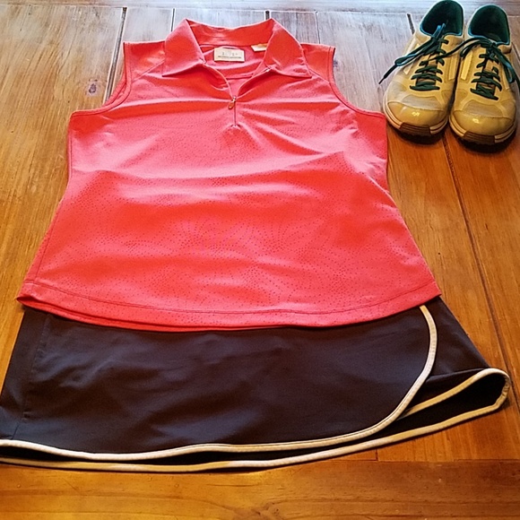 EP Pro Tops - EP pro sleeveless, collared golf  shirt